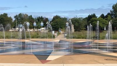 Whirlpool Compass Fountain 