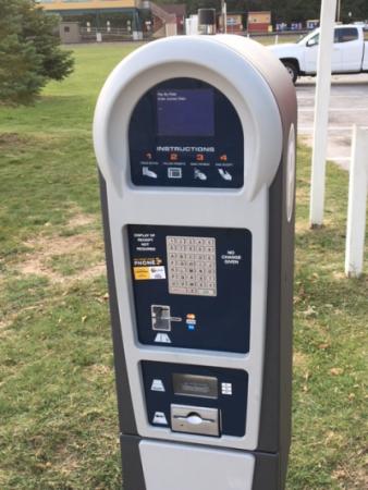 Parking Kiosk at Whirlpool Centennial Park 