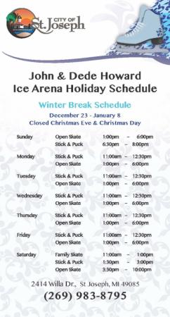 Winter Break Schedule 