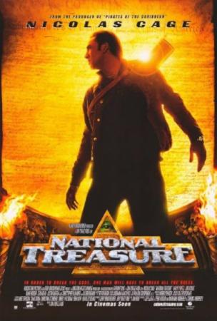 The movie poster for National Treasure