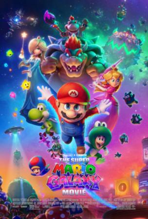 Movie poster for The Super Mario Galaxy Movie