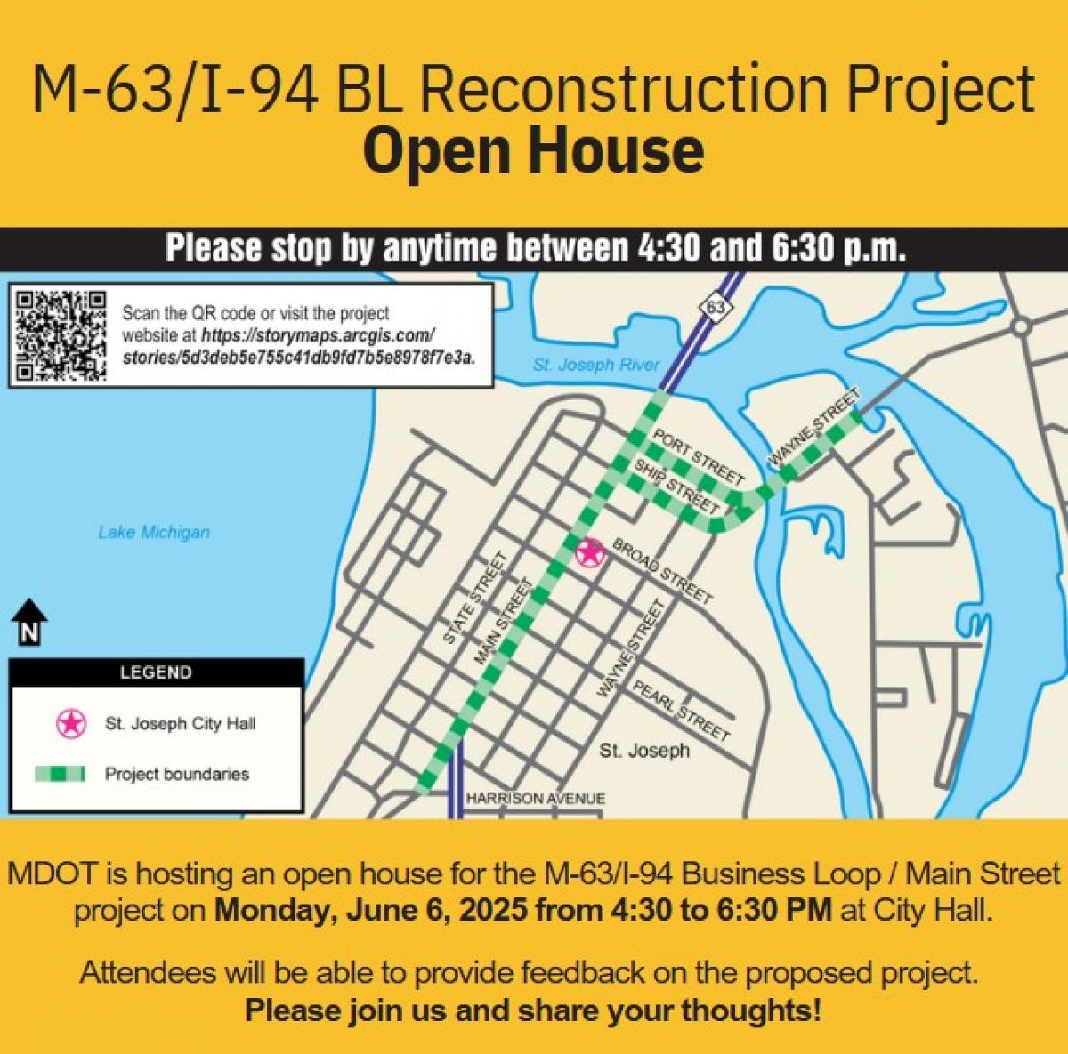 2027 Main Street Reconstruction Project MDOT Main Street Reconstruction Project Open House