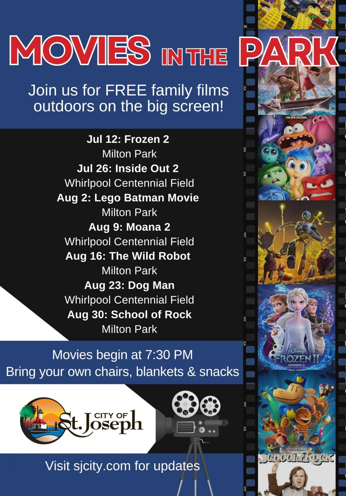 2025 Movies in the Park 