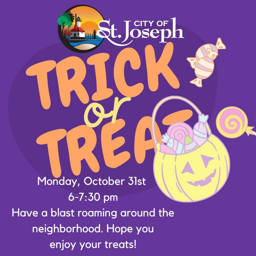 City of St Joseph Trick or Treat St. Joseph Michigan